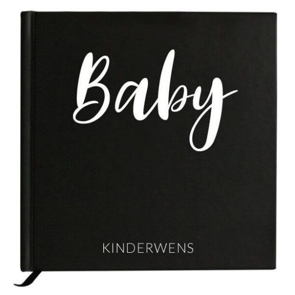 Baby Bunny - Baby kinderwensboek - voorkant - invulboekjes.nl