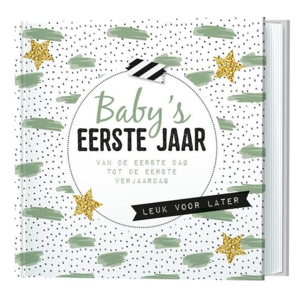Invulboek Baby's eerste jaar - van de eerste dag tot de eerste verjaardag - invulboekjes.nl