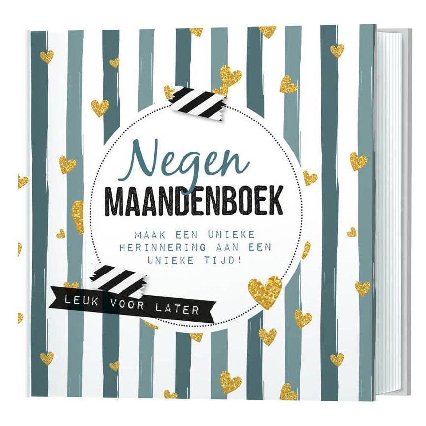 Invulboek Negen maandenboek maak een unieke herinnering aan een unieke tijd Invulboekjes.nl e1563475571545