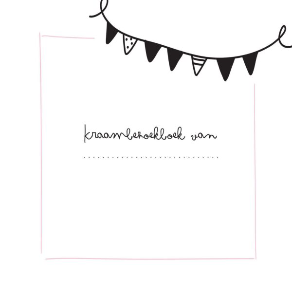 KIDOOZ Kraambezoekboek - Blush - Afbeelding 3