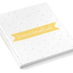 KIDOOZ Kraambezoekboek - Oker - voorkant - invulboekjes.nl