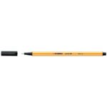 Stabilo Point 88 Fineliner – Fine 0,4mm - Zwart - invulboekjes.nl
