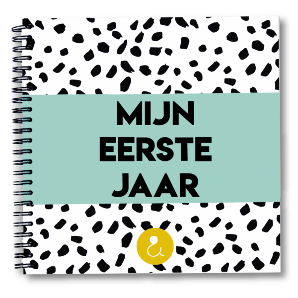 Studio Ins & Outs Babyboek 'Mijn eerste jaar' - Mint