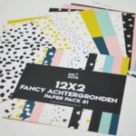 Studio Ins & Outs Fancy achtergronden - Paper pack #1 - alle patronen - invulboekjes.nl