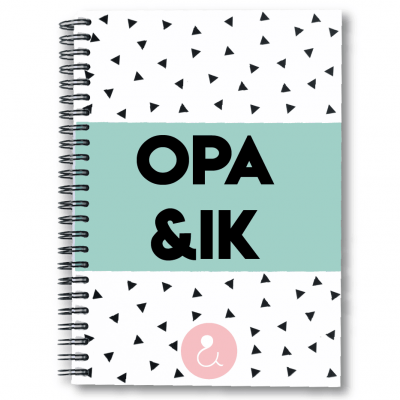 Studio Ins & Outs Invulboek ‘Opa & ik’ Boek vaderdag