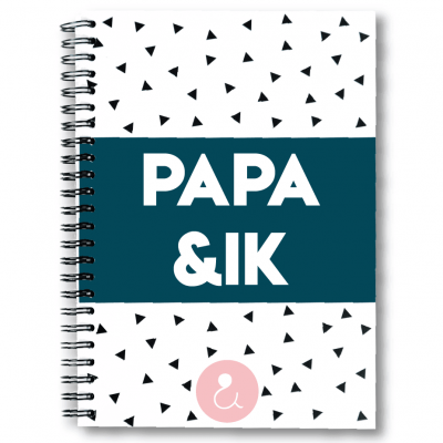 Studio Ins & Outs Invulboek ‘Papa & ik’ Boek vaderdag