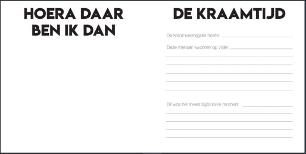 Studio Ins & Outs Kraambezoekboek ‘Heel veel liefs’ - binnenkant 3 - invulboekjes.nl