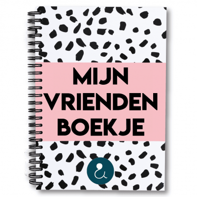 Studio Ins & Outs ‘Mijn vriendenboekje’ – Roze Vriendenboekje voor meisje