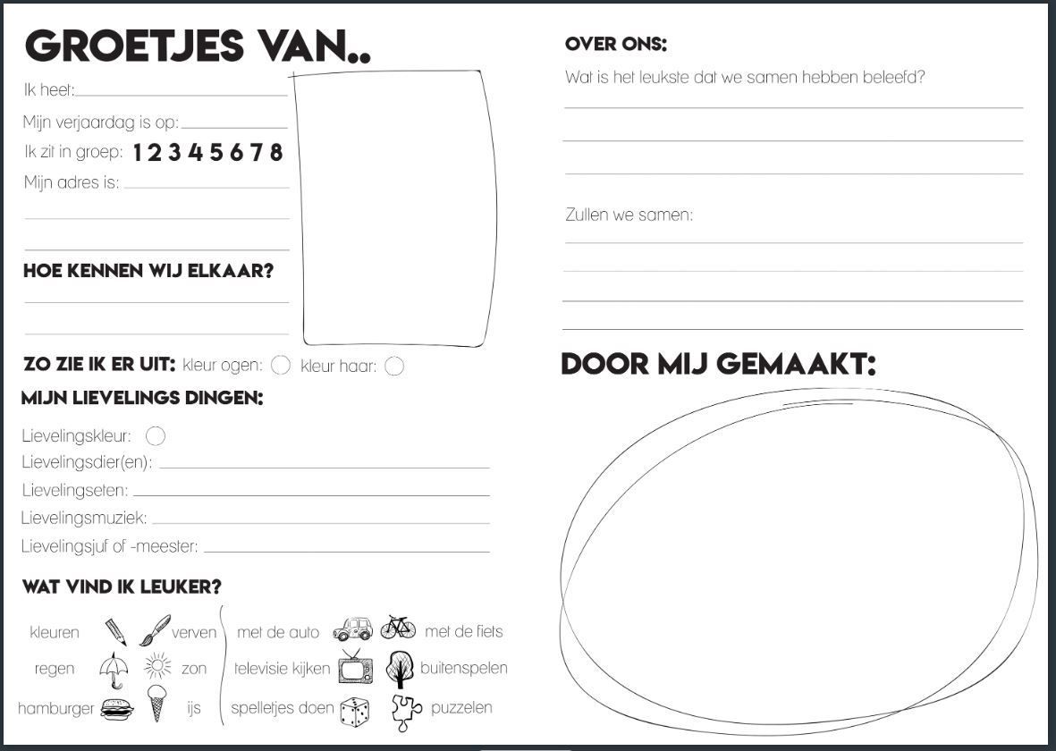 Verrassend Studio Ins & Outs 'Mijn vriendenboekje' - Mint Kopen TU-95