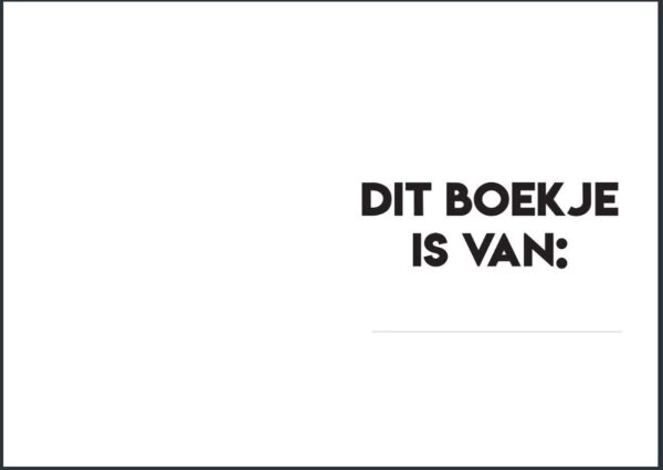 Studio Ins & Outs 'Mijn vriendenboekje' - binnenkant - invulboekjes.nl