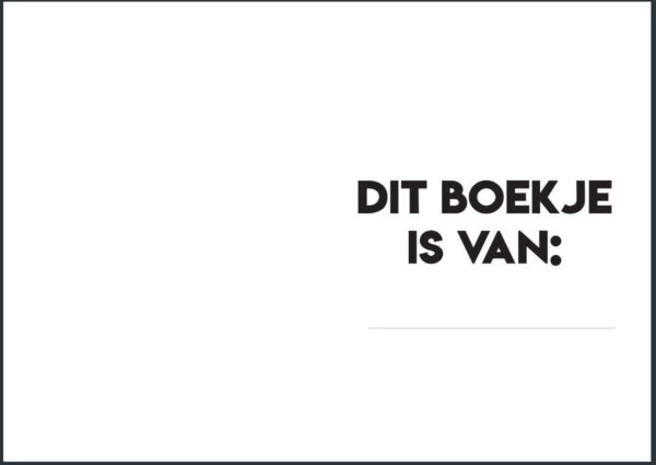 Studio Ins & Outs 'Mijn vriendenboekje' - binnenkant - invulboekjes.nl