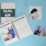 Studio Ins & Outs 'Papa&ik' - Donkerblauw - sfeerfoto- invulboekjes.nl