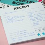 Studio Ins & Outs 'Receptenboek' - Donkerblauw - binnenkant - invulboekjes.nl