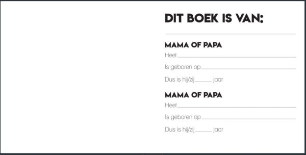 Studio Ins & Outs Zwangerschapswens ‘Onze grootste wens’ - binnenkant - invulboekjes.nl