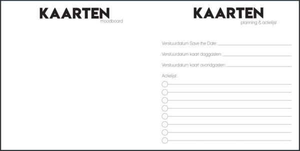 Studio Ins & Outs ‘Wedding planner’ - binnenkant 14 - invulboekjes.nl