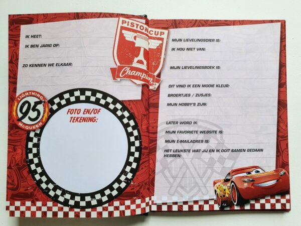 Disney Cars 3 Vriendenboekje - Afbeelding 3