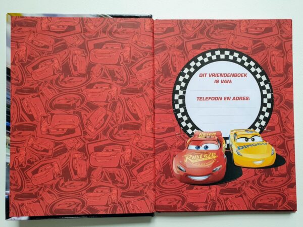 Disney Cars 3 Vriendenboekje - Afbeelding 2
