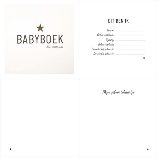 Lifestyle2Love Babyboek - binnenkant - invulboekjes.nl