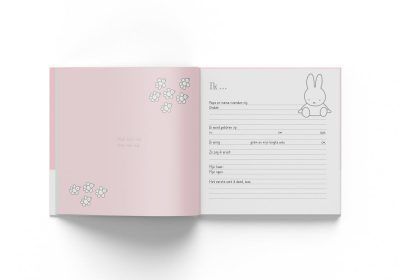 Nijntje Baby's eerste jaar - Roze - binnenkant - invulboekjes.nl