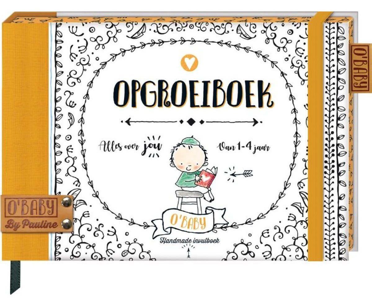 O'Baby by Pauline - Opgroeiboek - voorkant - invulboekjes.nll