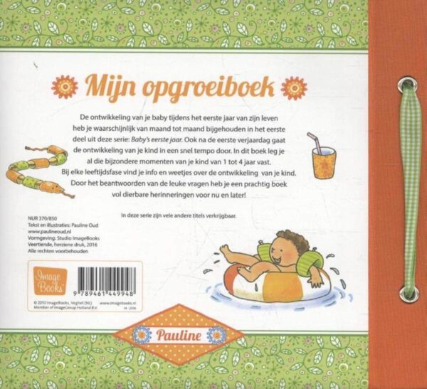 Pauline Oud - Mijn opgroeiboek - achterkant- invulboekjes.nl