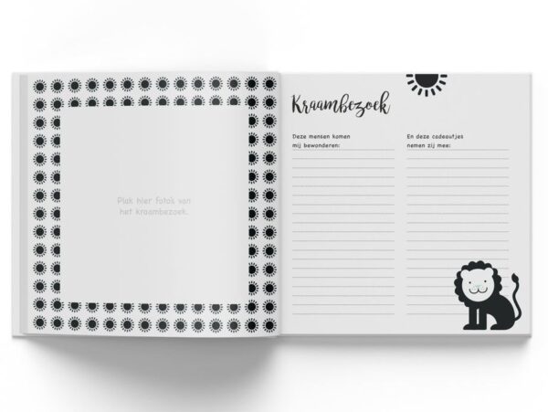Hello Baby - Baby's eerste jaar - binnenkant - invulboekjes.nl
