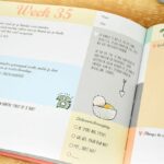 Memorybooks by Pauline - Negen maanden dagboek - binnenkant 5 - invulboekjes.nl