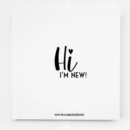 Bonjour to you - Kraambezoekboek Hi i'm new! Kopen? ⋆