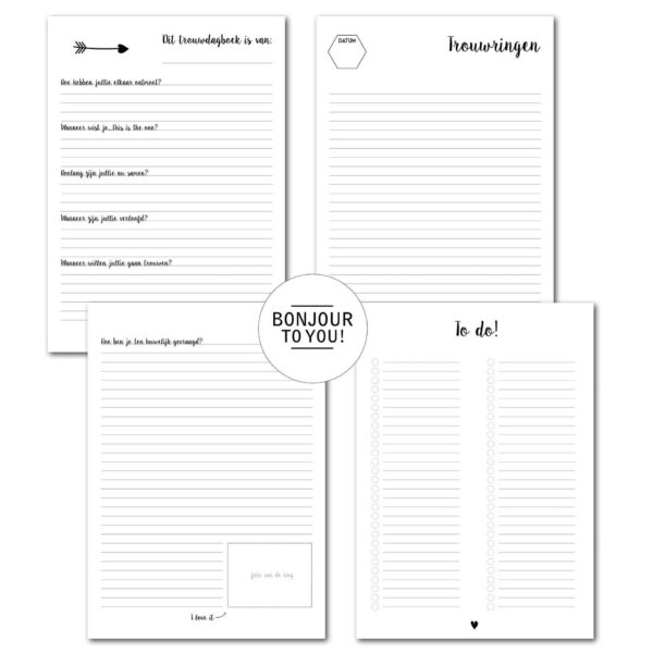 Bonjour to you - Trouwdagboek i do! - Afbeelding 2