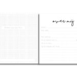 Creations of Happiness - 9 maanden boek Yes, i'm pregnant! - invulboekjes (1)