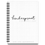 Creations of Happiness - Kinderpraat - Wit - voorkant - invulboekjes.nl
