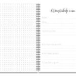 Creations of Happiness - Receptenboek First we eat - binnenkant - invulboekjes.n