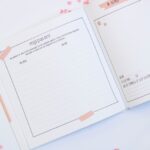 Huisje no.56 - Babyboek 0-12 maanden - Roze - binnenkant