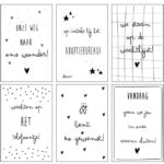 Huisje no.56 - Mijlpaalkaarten set Adoptie - assortiment