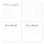 Kraambezoekboek Hello, here i am! - invulboekjes (1)