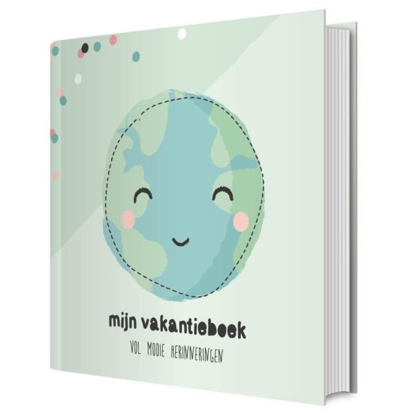 Tante Kaartje Mijn vakantieboek - Vol mooie herinneringen - voorkant - invulboekjes.nl