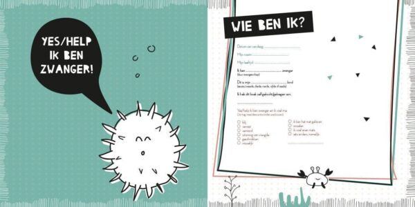 Invulboek Mijn negen maanden boek - binnenkant 1