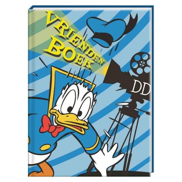 Donald Duck camera Vriendenboek - invulboekjes.nl