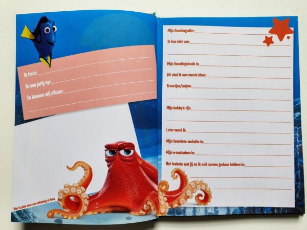 Finding Dory Vriendenboekje - Afbeelding 3