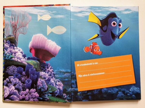Finding Dory Vriendenboekje - Afbeelding 2