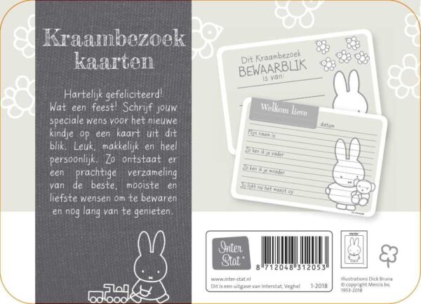 Nijntje Kraambezoekkaarten - Afbeelding 12