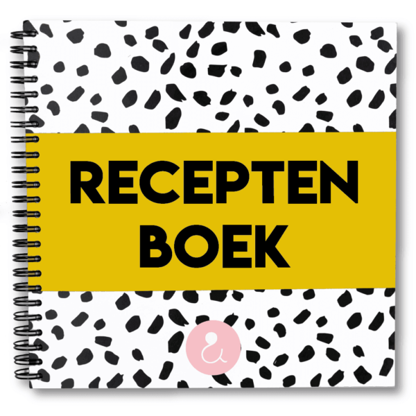 Studio Ins & Outs 'Receptenboek' - Okergeel