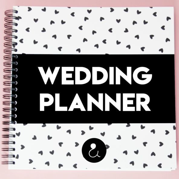 Studio Ins & Outs 'Wedding planner' - Monochrome - invulboekjes.nl