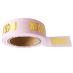 Studio Stationery Washi tape 'XOXO'- invulboekjes.nl