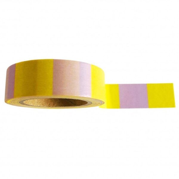 Studio Stationery Washi tape 'Yellow lilac' - invulboekjes.nl