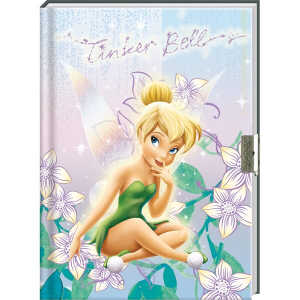 Tinkerbell dagboek met slotje - invulboekjes.nl