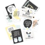 Milestone™ Baby fotokaarten - Over the moon - invulboekjes (1)