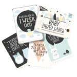Milestone™ Baby fotokaarten - Over the moon - invulboekjes (1)