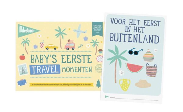 Milestone™ Baby's eerste travel momenten - invulboekjes (6)