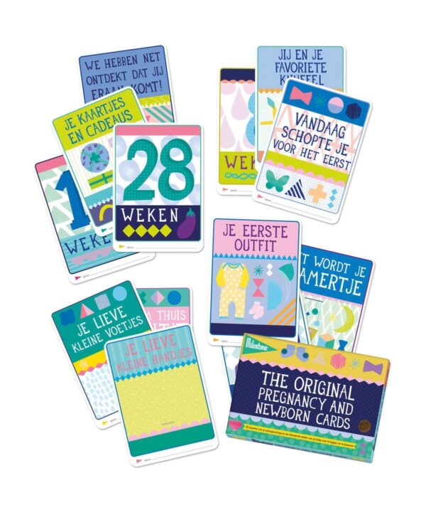 Milestone™ Pregnancy and newborn cards - invulboekjes